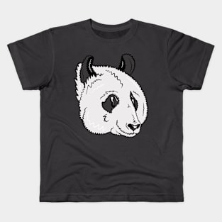 Squiggly panda Kids T-Shirt